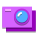 Fotocamere multiple icon