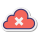 Cloud cancella icon