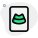 Ultrasound report checked isolated on a white background icon