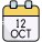 12 October icon
