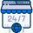 24-7 Sign icon