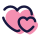 Dos corazones icon