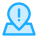 Location Pin Warning icon