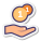 現金を受け取る icon