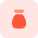 Money bag sack with valuable assets storage icon