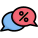 Bubble chat discount icon