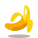 geschälte Banane icon