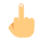 Obscene gesture icon