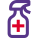 Sanitization spray isolated on a white background icon