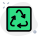 Recycle logotype for cargo delivery box instruction icon