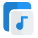 Multiple folders for the music and audio icon