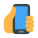 Hand With Smartphone Skin Type 2 icon