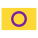 bandiera intersessuale icon