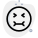 Neutral baby face emoji pictorial representation layout icon