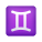 双子座表情符号 icon