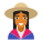 garota boliviana icon
