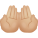 손바닥을 위로-중간-밝은-피부색 icon