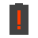 batteria di avvertimento icon