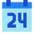 カレンダー24 icon