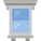 janela externa-móveis-domésticos-prettycons-flat-prettycons-2 icon