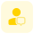 Digital device online messenger for chatting and texting icon