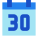 Calendar 30 icon