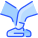 externe-füße-coronavirus-vitaliy-gorbatschow-blau-vitaly-gorbatschow icon