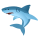 鲨鱼表情符号 icon