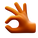 Рука, показывающая «Окей» icon