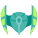 Star Trek Romulan Ship icon