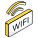 외부-Wifi-신호-네트워크-및-호스팅-클라우드-등각 투영-벡터 랩-9 icon