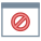 Блокиратор поведения icon