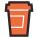 Caffè da asporto icon