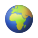 globe-montrant-europe-afrique-emoji icon