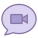 Message vidéo icon