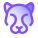 Jaguar negro icon