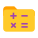 carpeta de matemáticas icon