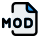 MOD digital music file types produced include sequencing information and waveform samples icon