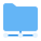 외부 폴더-사물 인터넷-인큐베이터-블루-인큐베이터 icon