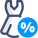 dress discount icon
