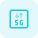 Fifth Generation of internet connectivity in cellular network icon