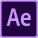 Adobe After Effects a digital visual effects, motion graphics, and compositing application icon