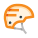 Bike helmet icon