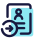 Impostare come curriculum icon