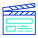 Clapperboard icon