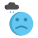Donna triste icon