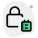 Notes protected with a safety guard for private access icon