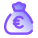 Bolsa de dinero de euros icon