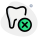 Removing a tooth from root canal cavity icon