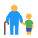 Grandfather With A Boy icon